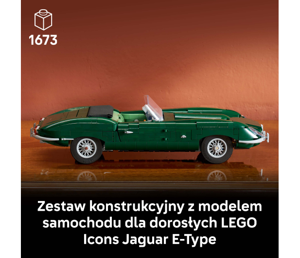 LEGO ICONS 11381 Jaguar E-Type - 1547385 - zdjęcie 4
